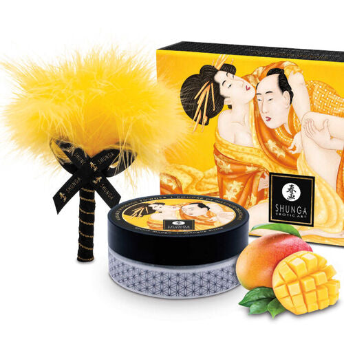 Shunga eetbare massagepoeder set - Mango