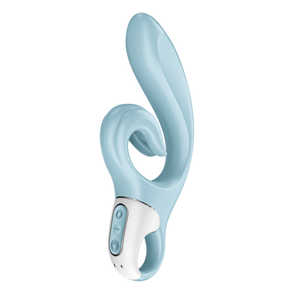 Satisyer Love me Rabbit vibrator Blauw