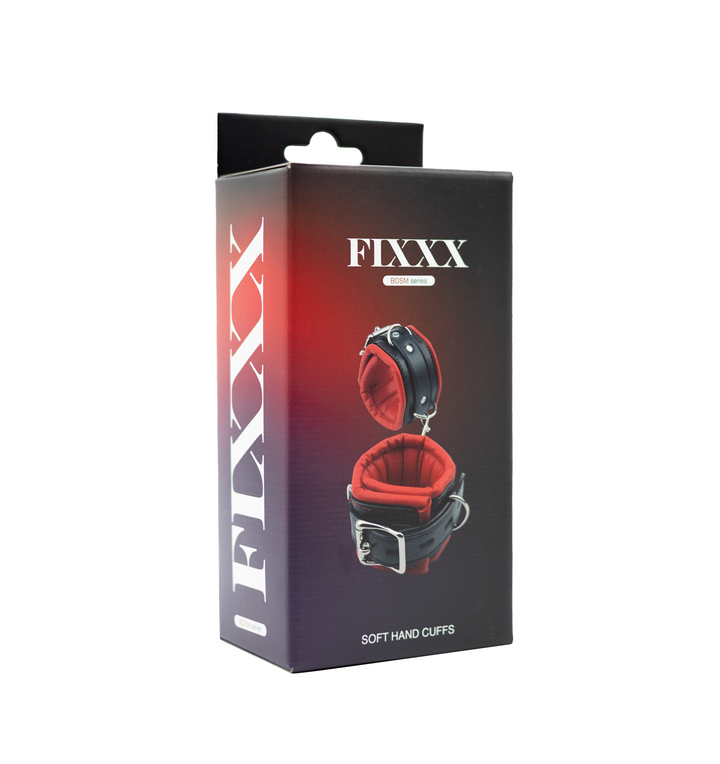 Zachte zwarte Handboeien bondage- Fixxx