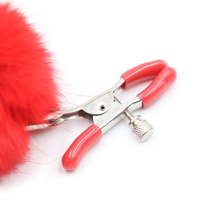 Pluche Tepelklemmen – Rood