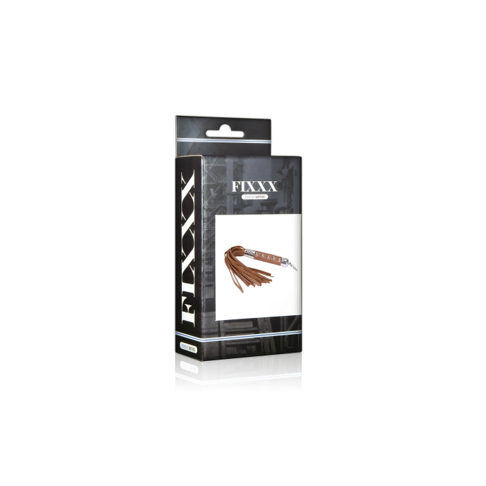 Bruine Slangenleren BDSM Zweep – Snake Pattern