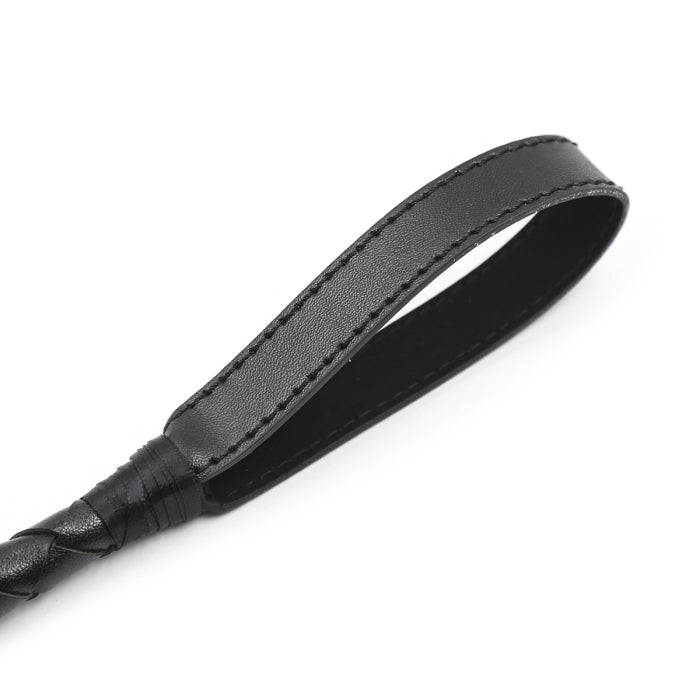 Zwarte BDSM Zweep – 71 cm – Bondage Whip voor Dominantie & Rollenspel