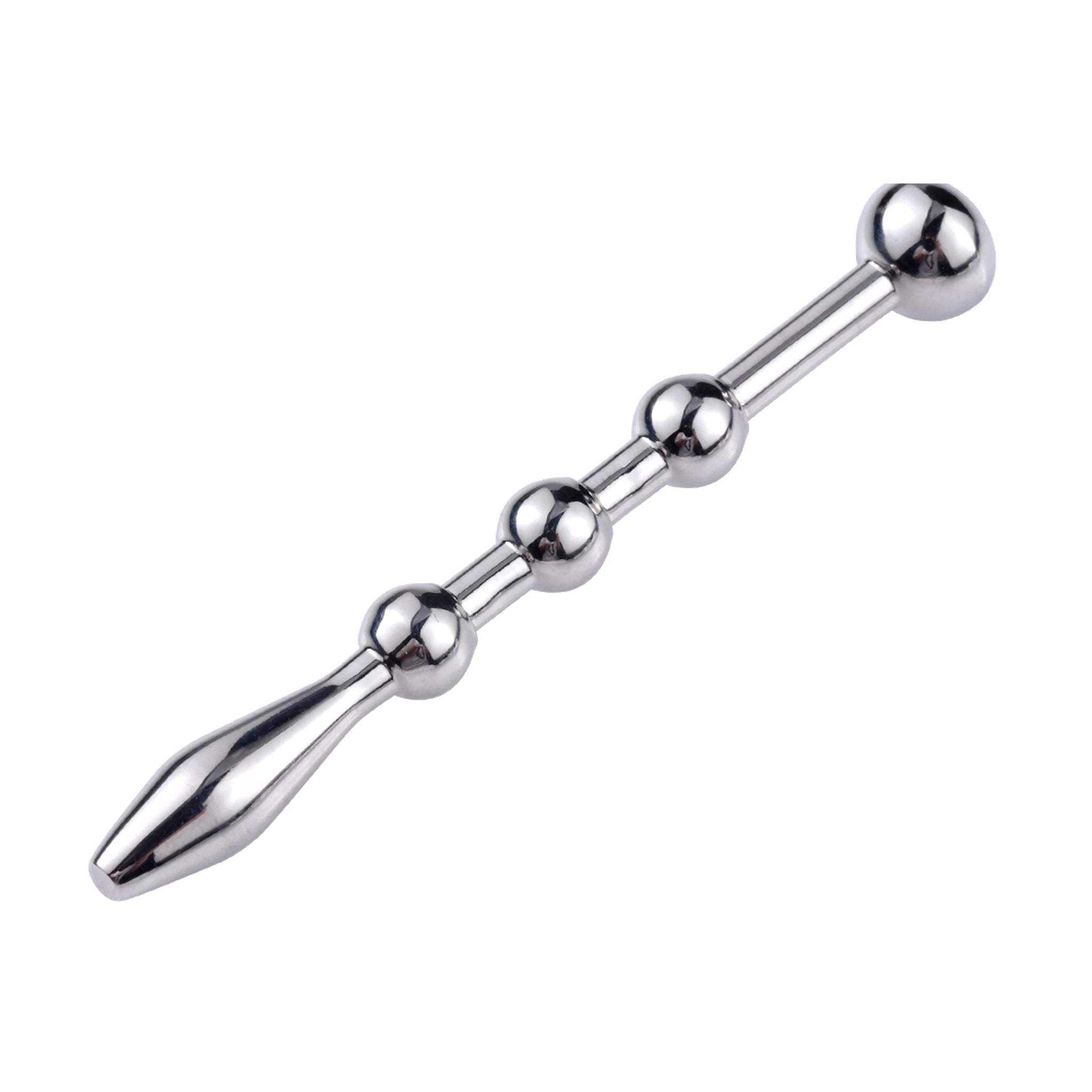Penis plug set zilver - 3-delige set