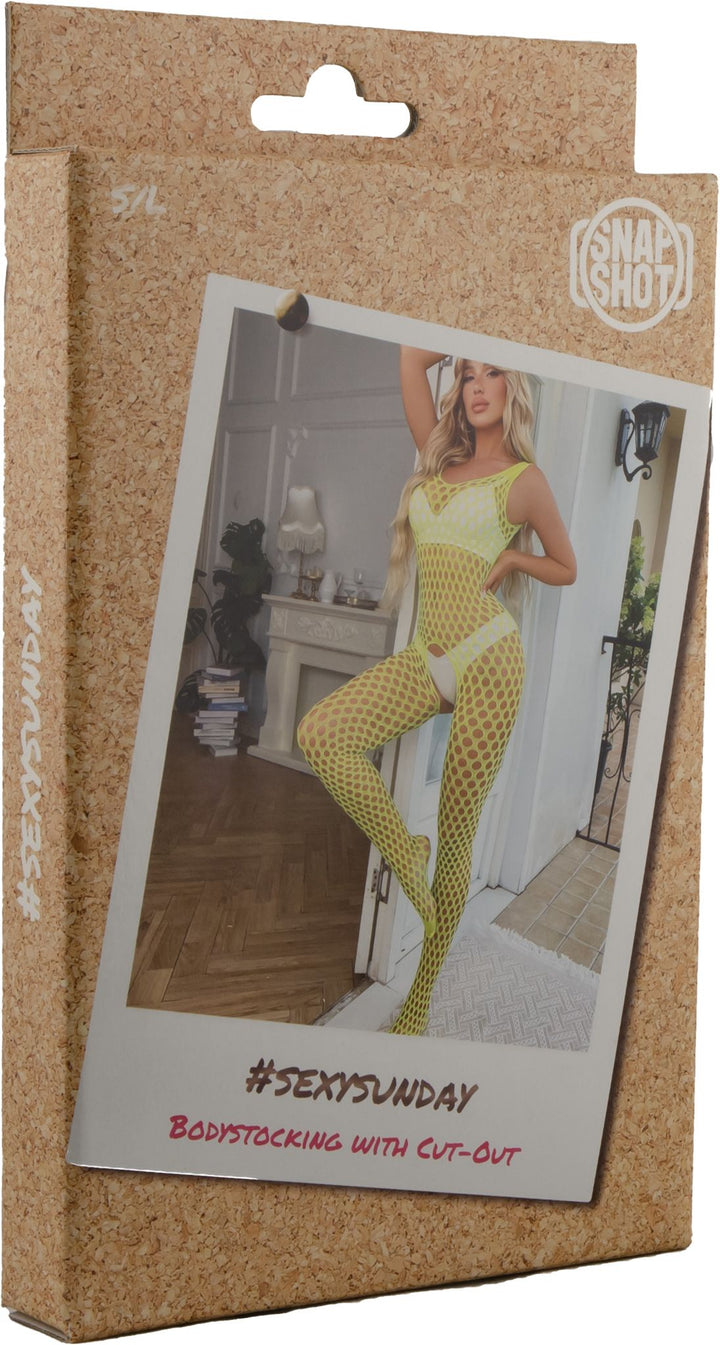 Visnet Bodystocking - Geel - Snapshot
