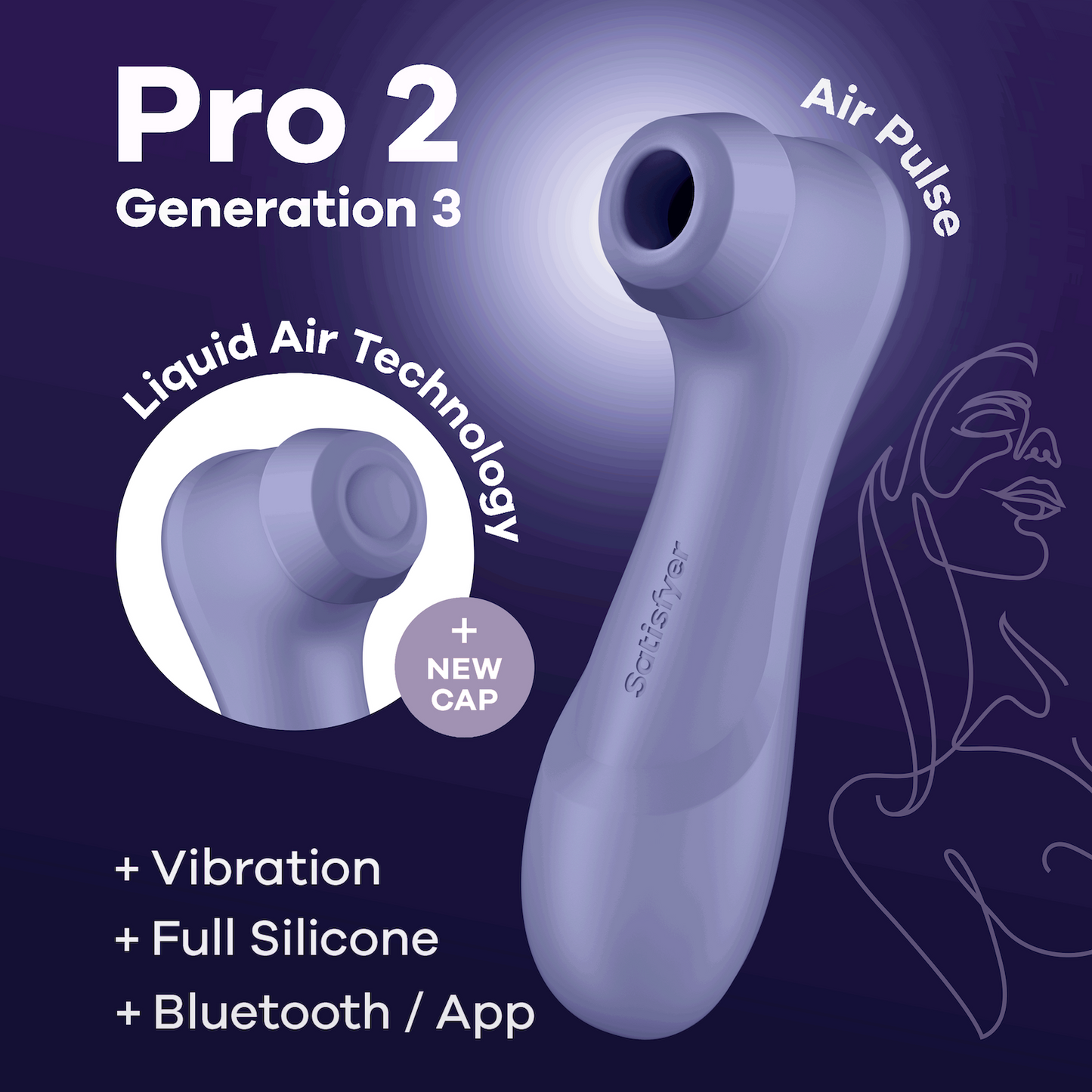 Satisfyer Pro generation 3 Paars