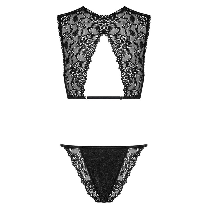 Laurise 2 piece BH set black Plussize