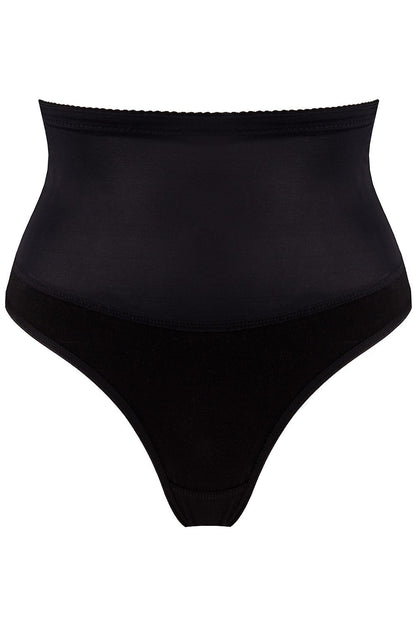 Corrigerende string -Zwart Shapewear