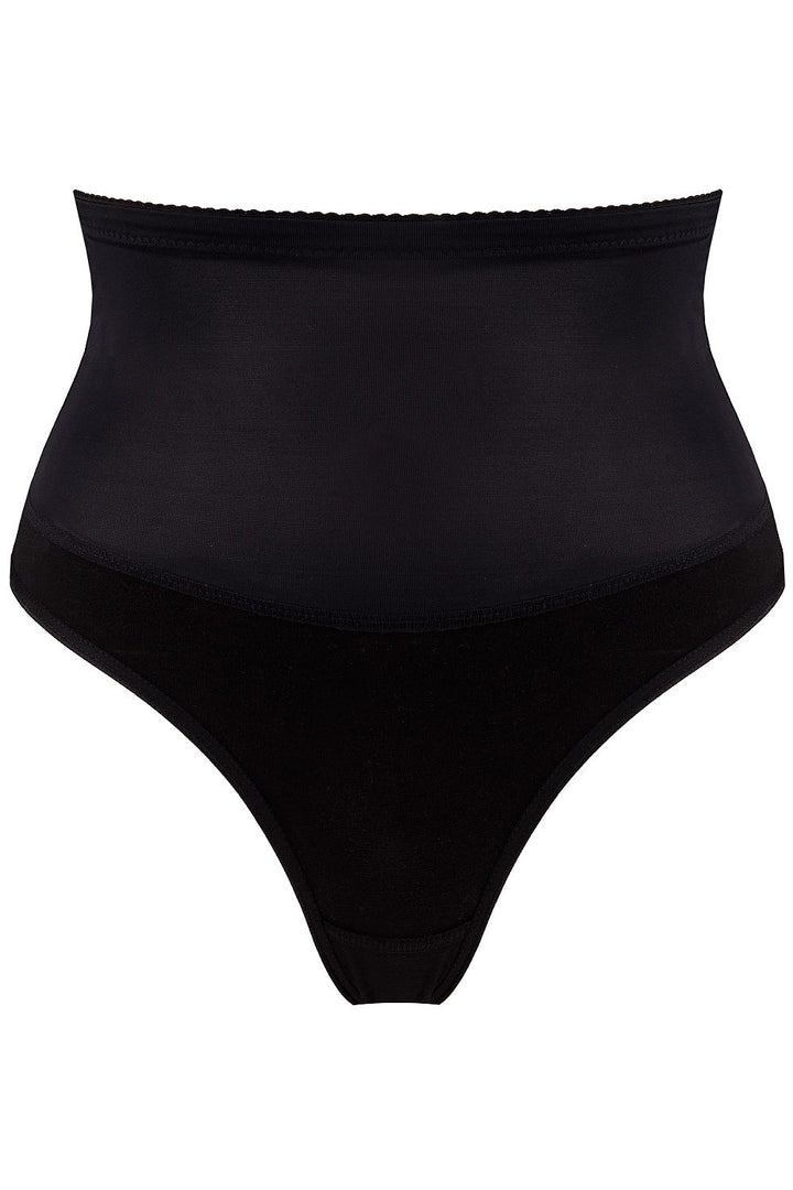 Corrigerende string -Zwart Shapewear
