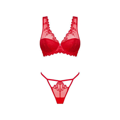 Obsessive Lingerie set Rood Lonesia