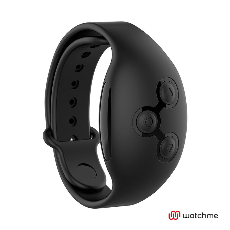 BLACK&SILVER – AGRON afstandsbediening Cockring met smart watch
