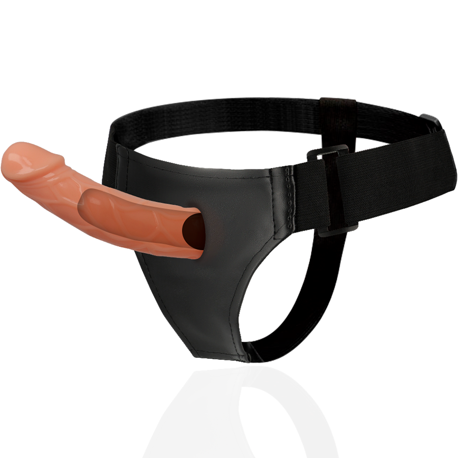 Harness Attraction – Hollow Strap-On voor Mannen 15,5 x 4 cm