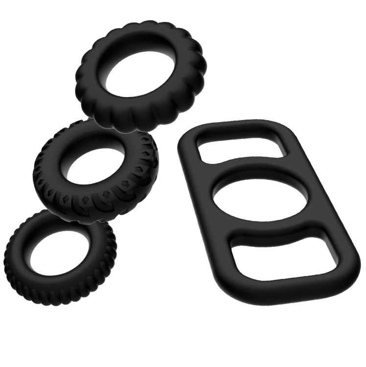 Addicted Toys – Cock Ring Set (4-delig)