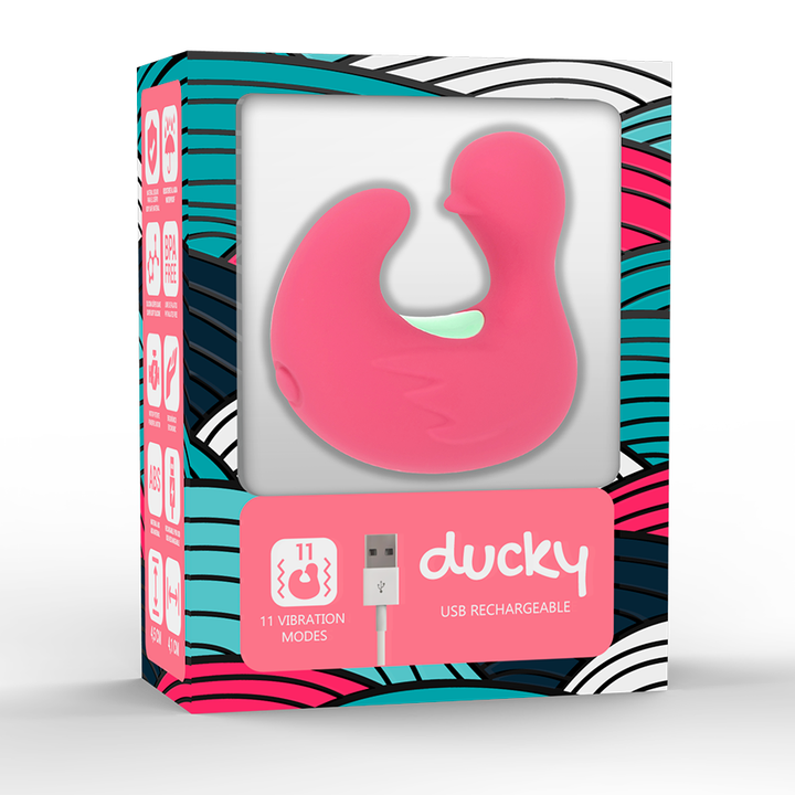 Vinger Vibrator - Ducky Mania - Roze - 1st