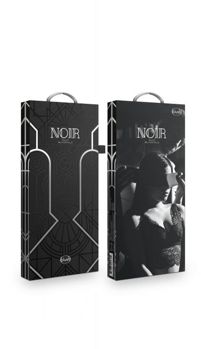 Noir - Satijnen Blinddoek - Zwart