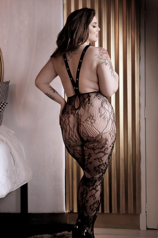 In Suspense Opvallende Panty Met Schouderbandjes - Curvy