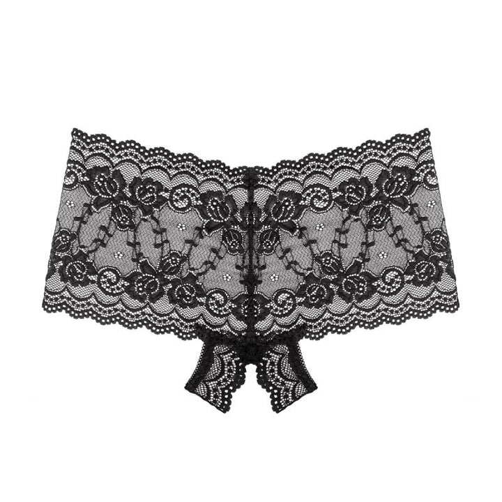 Underneath - Mila Kanten slip Met Open Kruisje