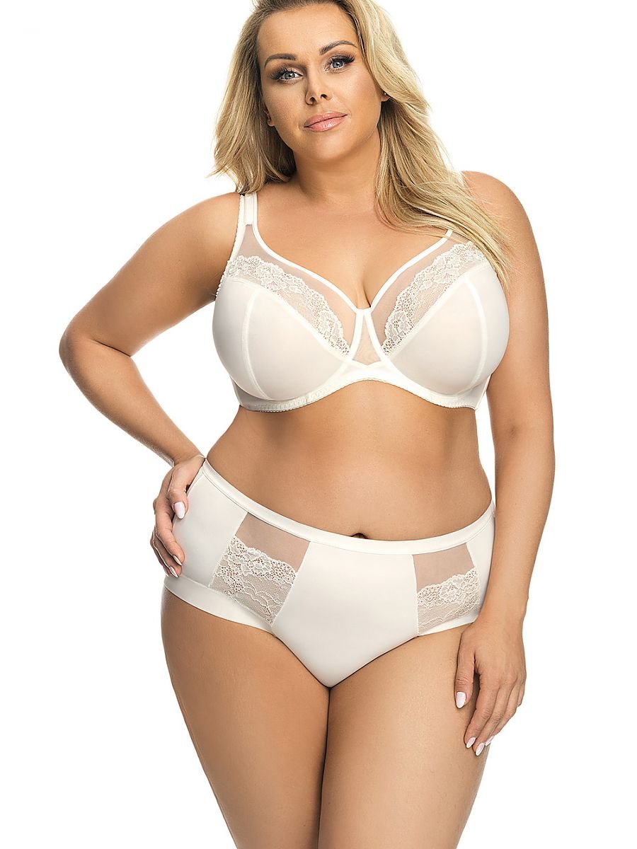 BH met beugels Plussize - Creme Gorsenia Lingerie