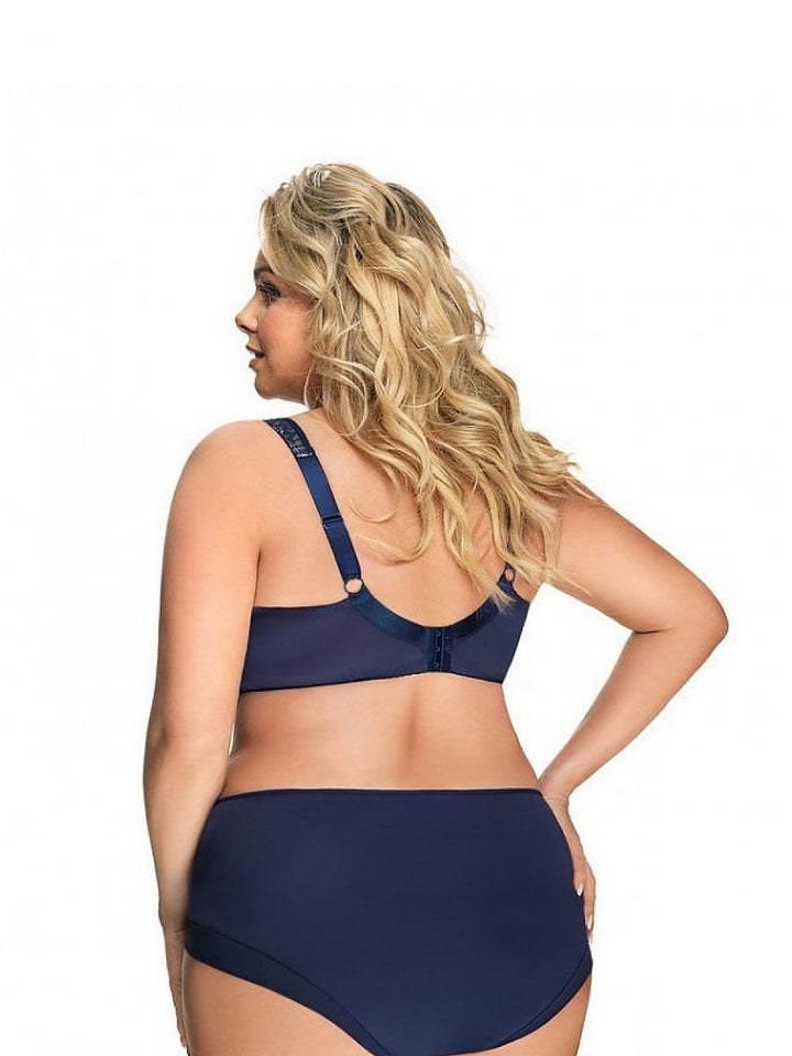 Slip Plussize Blauw - Gorsenia Lingerie