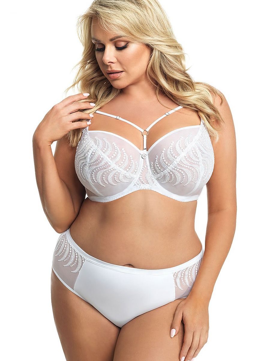 Slip Plussize Wit - Gorsenia Lingerie