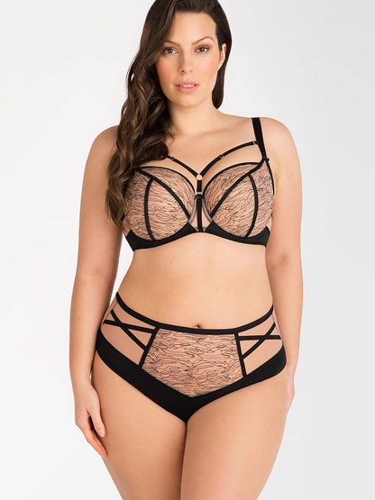 Slip Zwart Plussize Gorsenia Lingerie