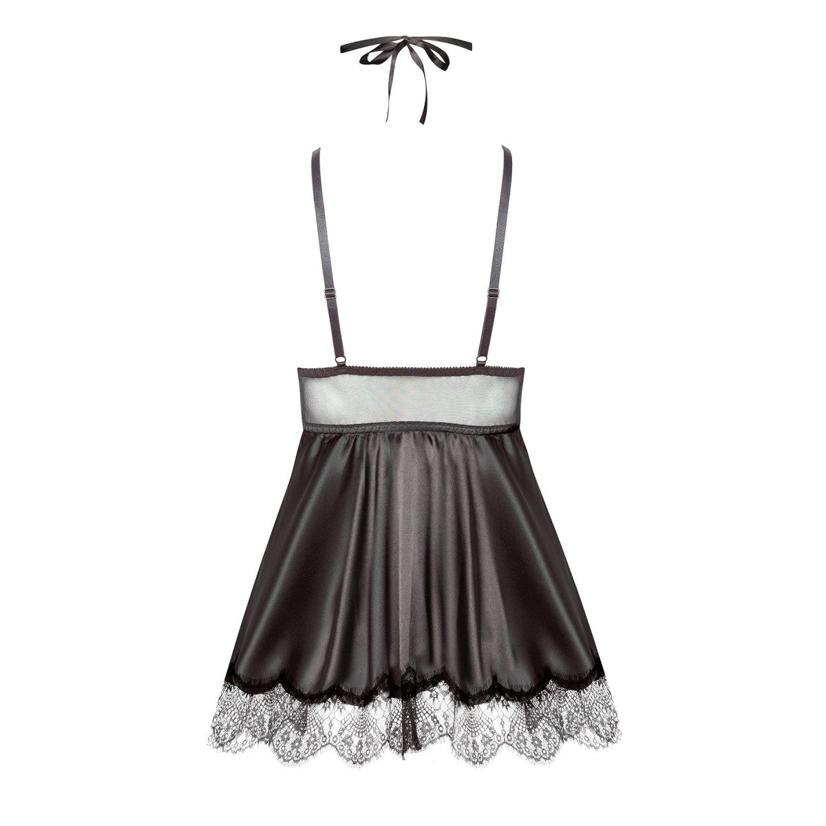 Eve chemise babydoll zwart